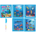 Libro infantil, juegos educativos, pinturas.