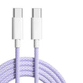Cable USB C a tipo C de 60 W y 6 A para Samsung y Xiaomi, carga rápida, cargador de datos tipo C. 