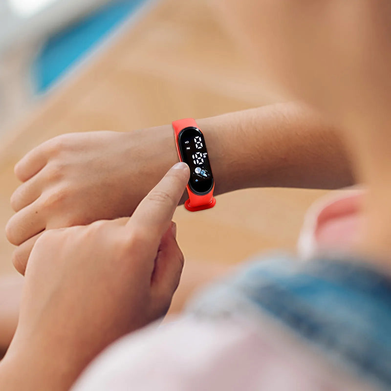 Reloj inteligente impermeable Kawaii para niños. 