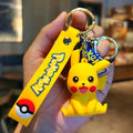 Pokemon figura de ação pikachu chaveiro