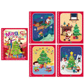 Libro infantil, juegos educativos, pinturas.
