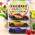Libro para colorear de dibujos animados de Disney para niños y niñas 