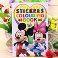 Libro para colorear de dibujos animados de Disney para niños y niñas 